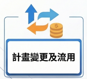 計畫變更及流用圖片